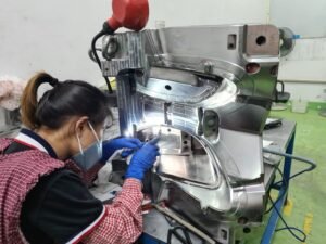 Testing injection mold